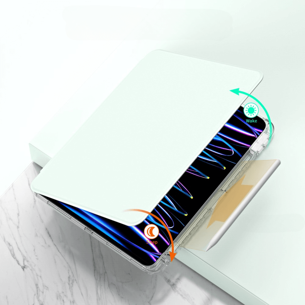 iPad Air / Pro 11 - 2in1 Rotating Case With Back- and Front-Cover