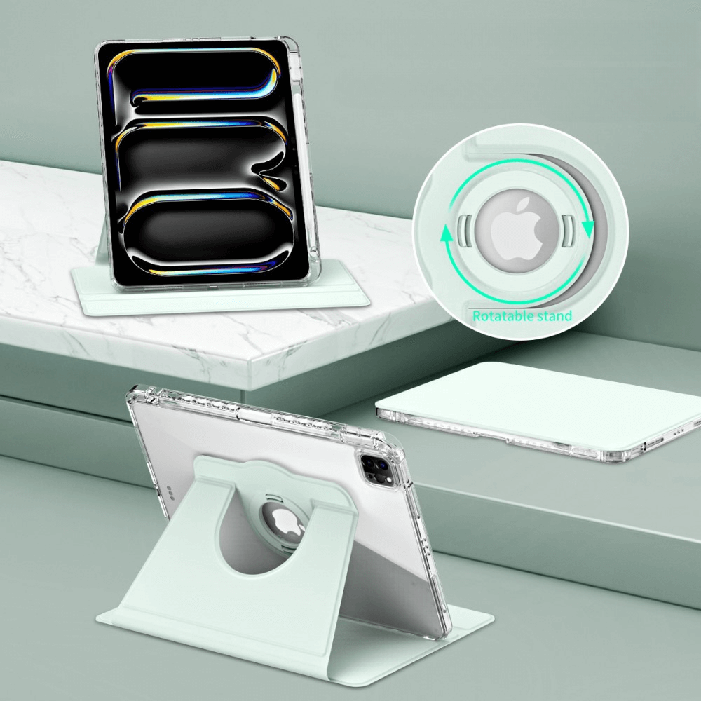 iPad Air / Pro 11 - 2in1 Rotating Case With Back- and Front-Cover