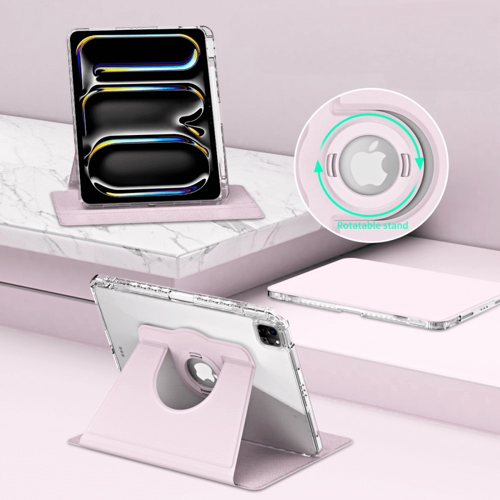 iPad Air / Pro 11 - 2in1 Rotating Case With Back- and Front-Cover