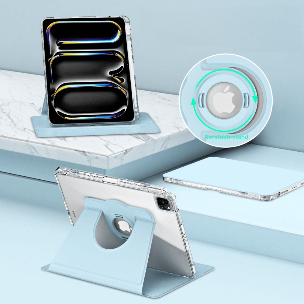 iPad Air / Pro 11 - 2in1 Rotating Case With Back- and Front-Cover