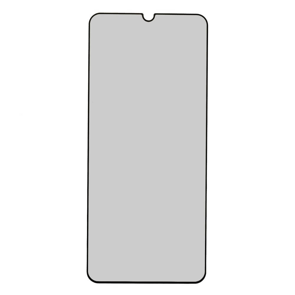 Der Panzerglas Display Privacy Anti-Spy-Displayschutz von Cover-Discount für das Galaxy A16 ist rechteckig, hat eine kleine Aussparung oben und ist auf weißem Hintergrund abgebildet. Er bietet eine Privacy-Beschichtung für verbesserten Anti-Spy-Schutz.