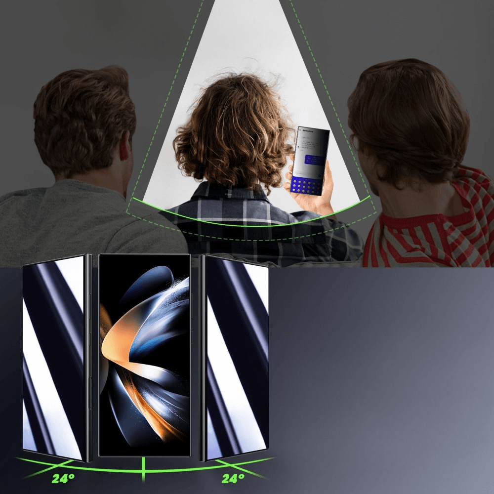 Galaxy S25 - 2 Stk. Panzerglas Display Privacy Anti-Spy