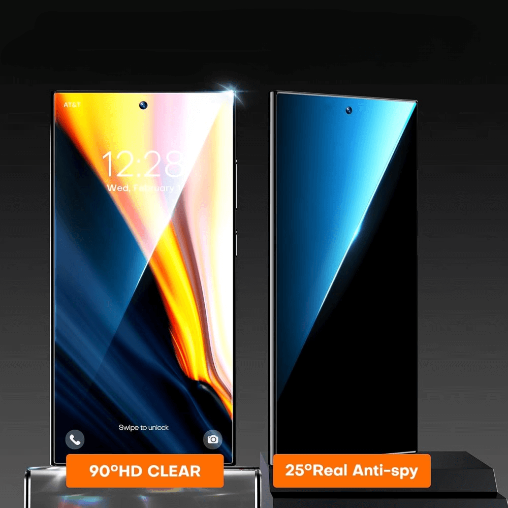 Galaxy S25+ Plus - 2pc Tempered Glass Display Privacy Anti-Spy