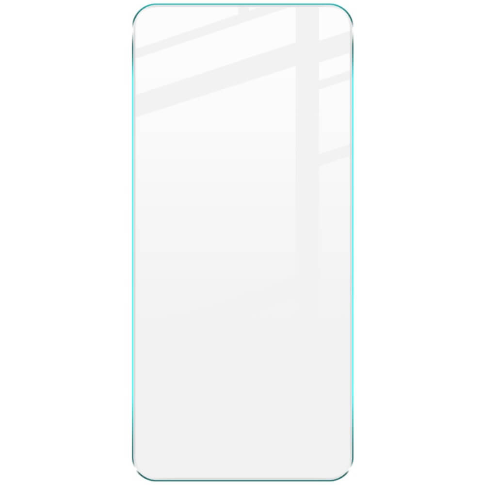 Imak Panzerglas Display Schutzfolie für Nothing Phone (3a)/(3a) Pro: Klare, hochsensible 9H Glasfolie mit abgerundeten Ecken, idealer Displayschutz auf weißem Hintergrund.