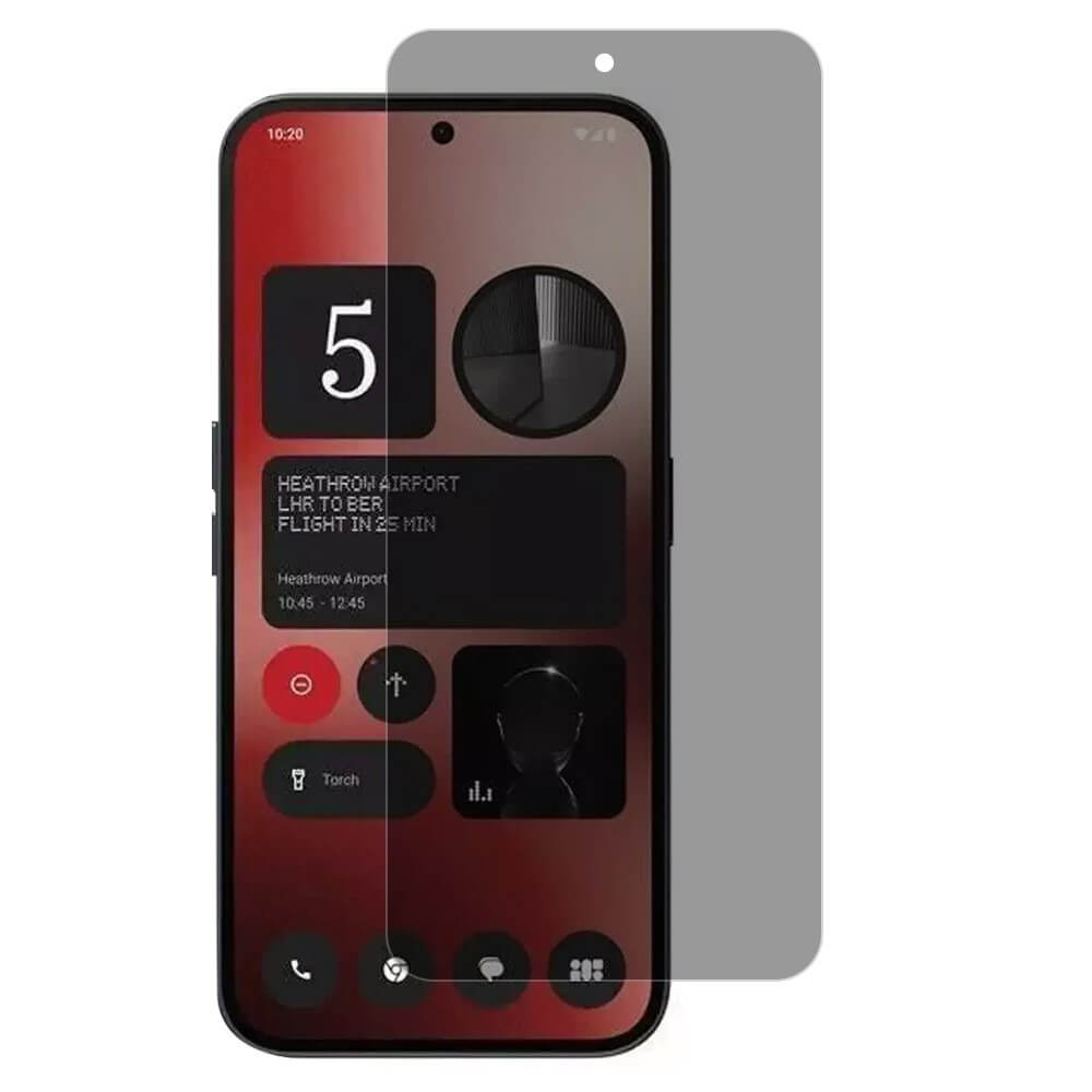Nothing Phone (3a) - Panzerglas Display Privacy Anti-Spy