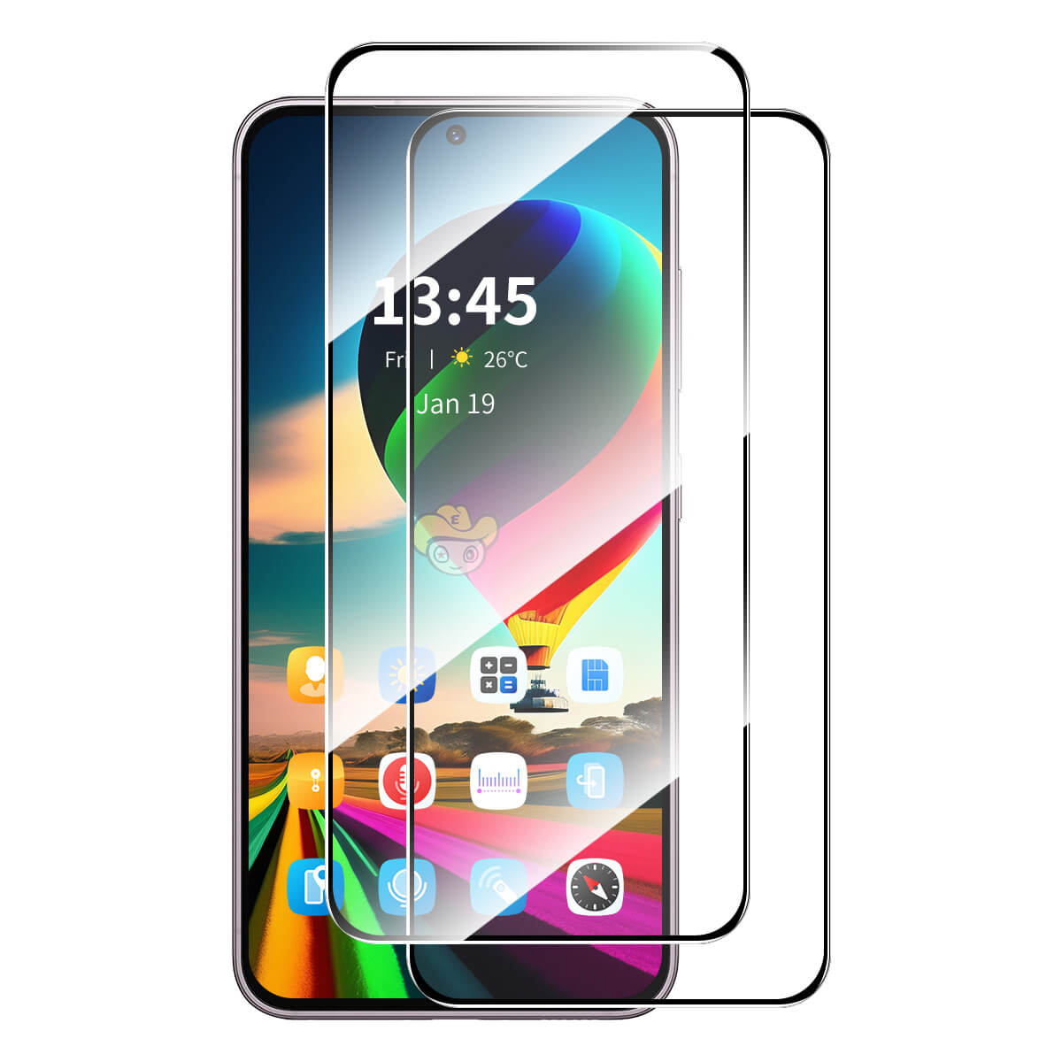 Galaxy S26 FE - Enkay 2 Stk. Panzerglas Display