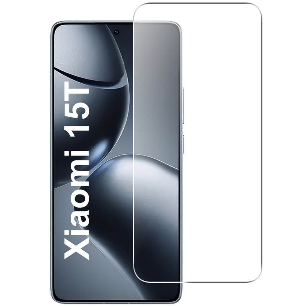Xiaomi 15T - Tempered glass display and camera