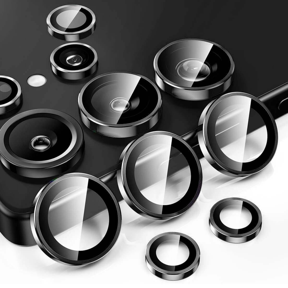 Galaxy S26 Ultra - ENKAY vetro protettivo per l'obiettivo della fotocamera