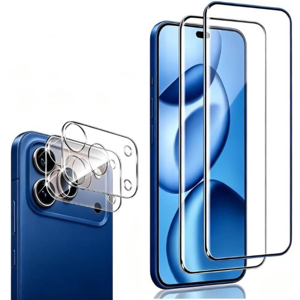 iPhone 18 Pro - 2 pcs Vitre protectrice écran et caméra