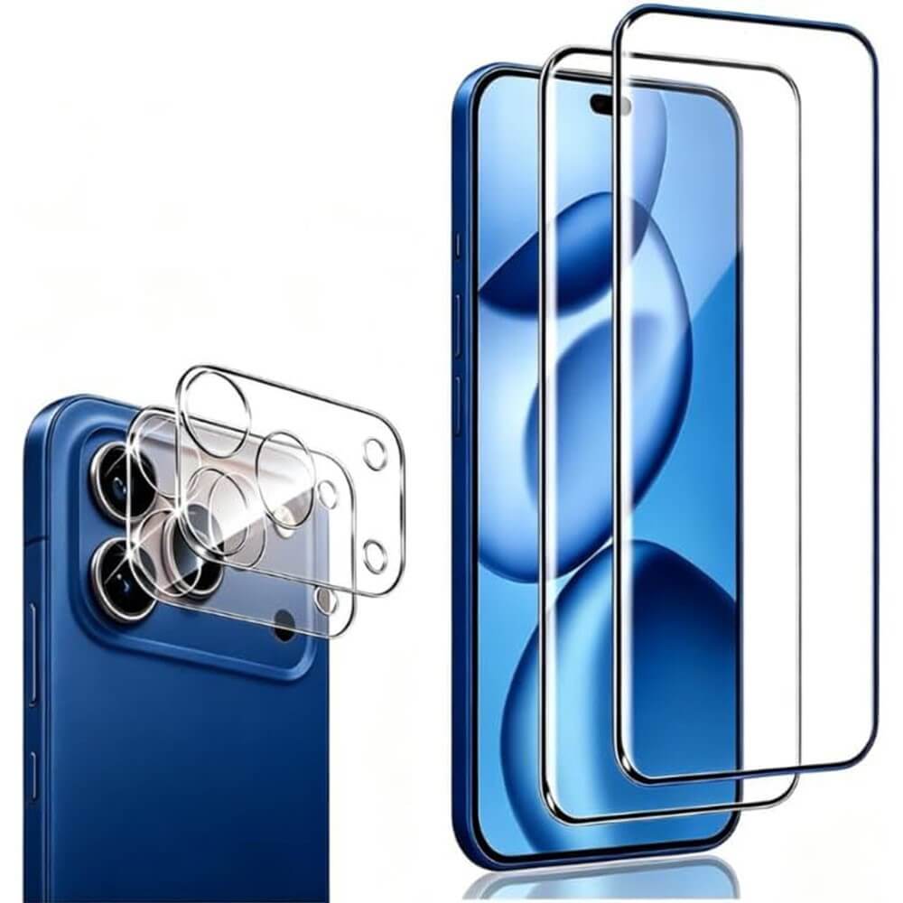 iPhone 18 Pro Max - 2 pcs Vitre protectrice écran et caméra