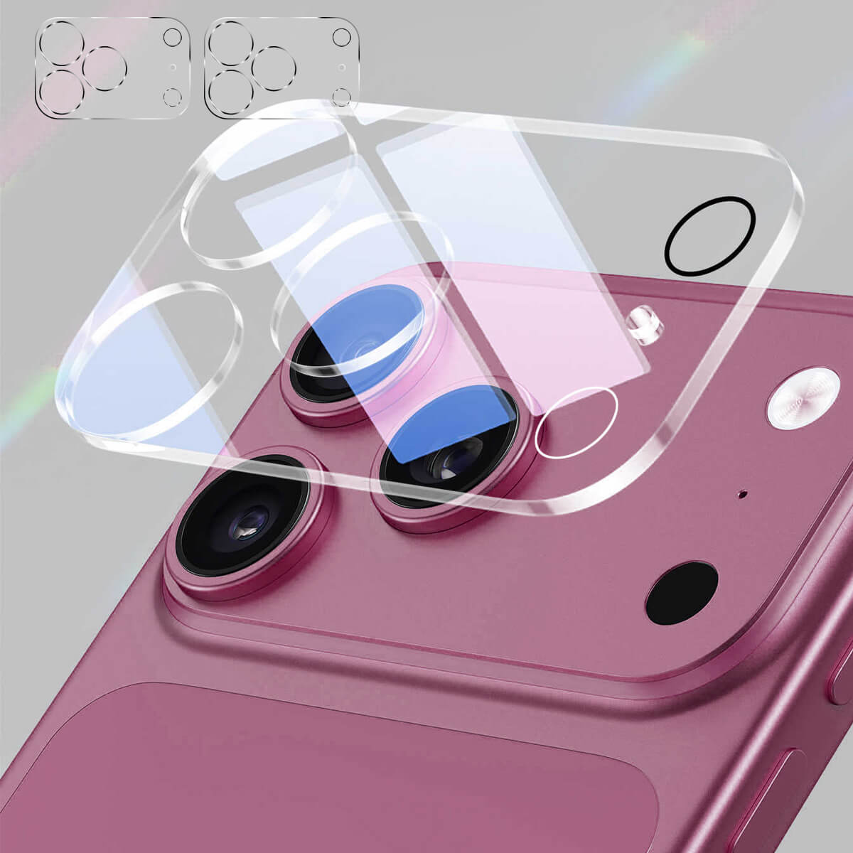 iPhone 18 Pro Max - Enkay 2 Stk. Schutzglas Kamera