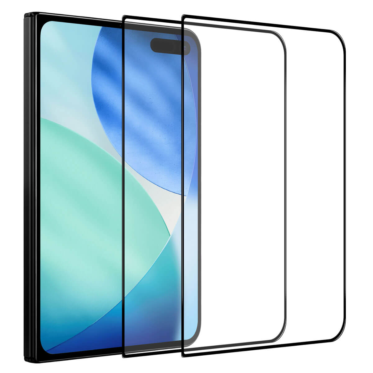 iPhone Duo - NORTHJO 2 Stk. Panzerglas Display