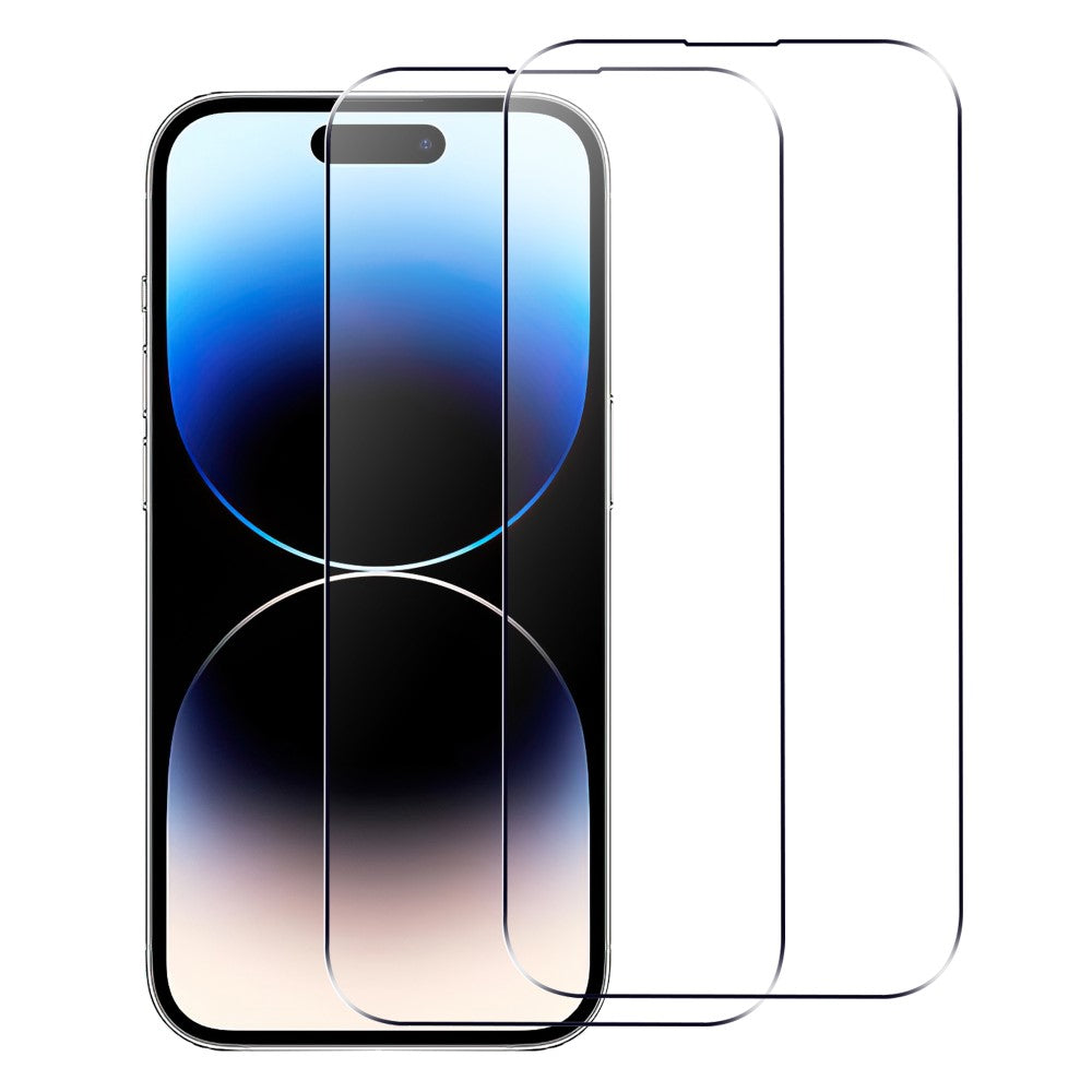 iPhone 15 - 2 pièces verre de protection