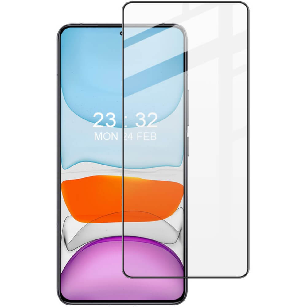 Das Imak Panzerglas Display ist ein klarer Schutzbildschirm, der perfekt für das Xiaomi Poco X6 Pro entwickelt wurde und nahtlos über das lebendige Display passt.