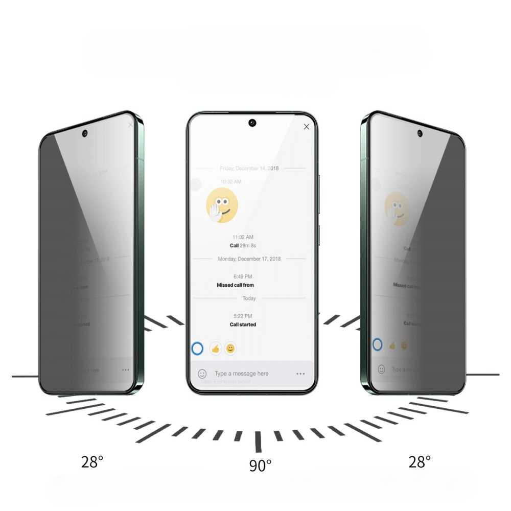 Galaxy A55 - ENKAY 2pcs Vitre de protection privée anti-espion