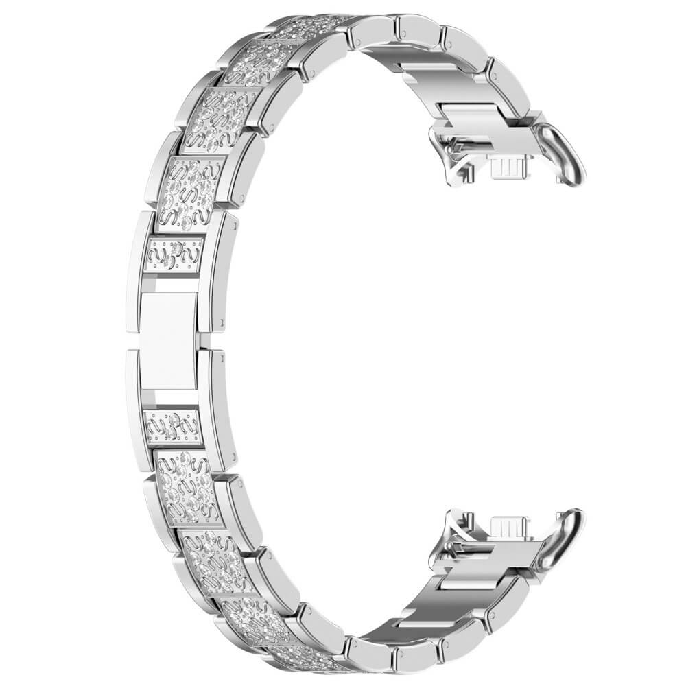 Xiaomi Smart Band 9 / 8 - Cinturino in acciaio inossidabile con strass