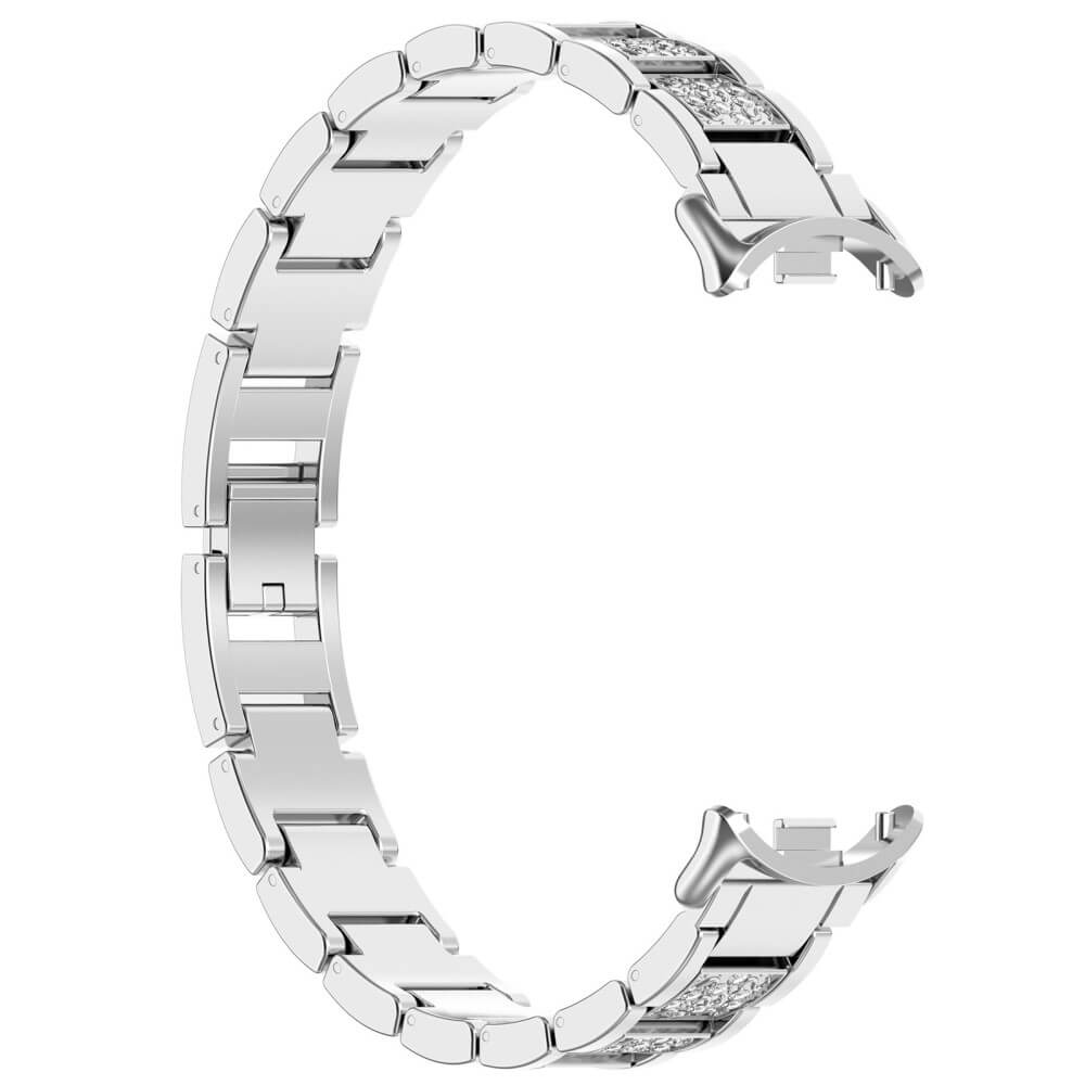 Xiaomi Smart Band 9 / 8 - Cinturino in acciaio inossidabile con strass