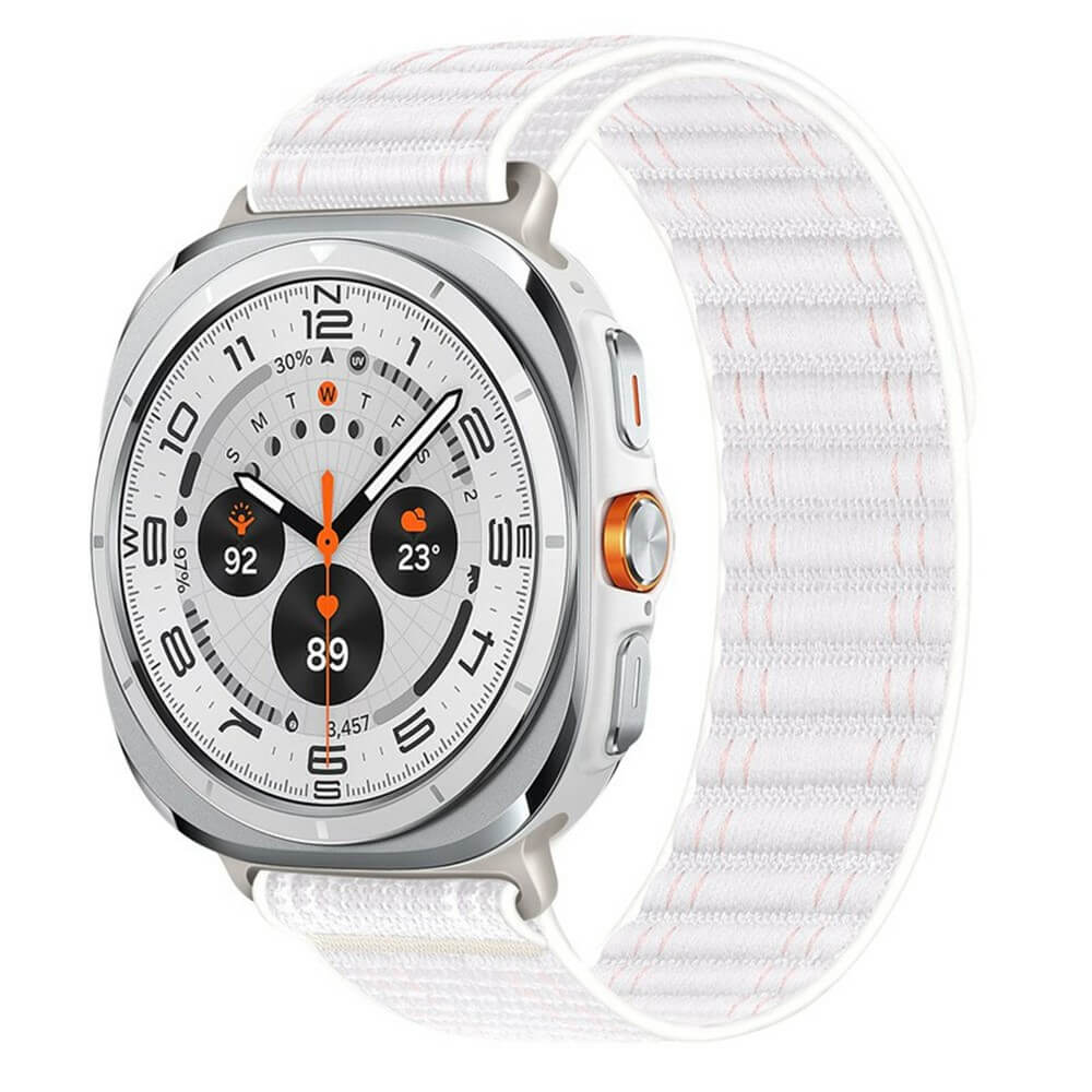 Galaxy Watch Ultra (47mm) - Nylon Ersatz Armband mit Klettverschluss