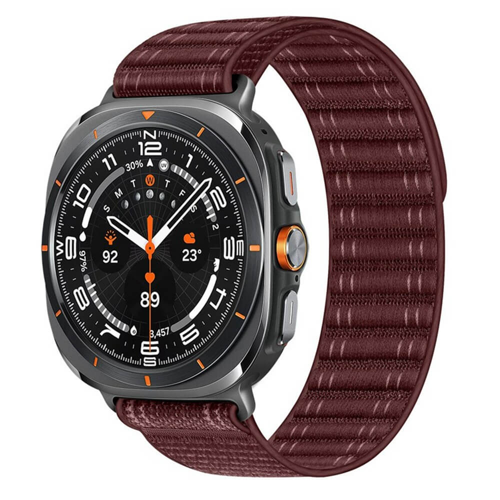 Galaxy Watch Ultra (47mm) - Nylon Ersatz Armband mit Klettverschluss