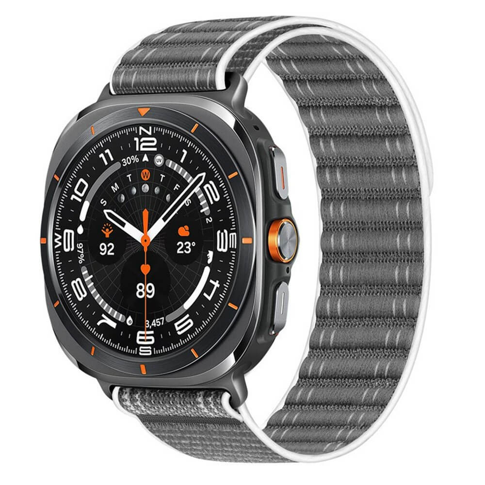Galaxy Watch Ultra (47mm) - Nylon Ersatz Armband mit Klettverschluss