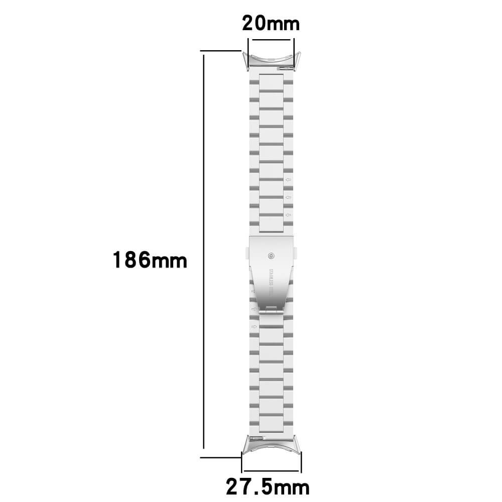 Google Pixel Watch 3 - 45mm - Edelstahl Armband Maschen