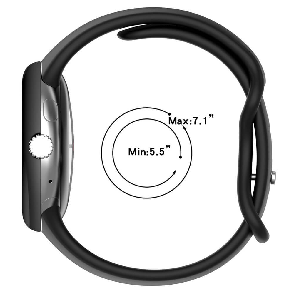 Google Pixel Watch 3 - 45mm - Cinturino di ricambio sportivo in silicone