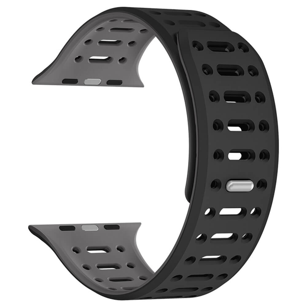 Apple Watch 42/41/40mm - Silicone Sport Bracelet Two-Tone
