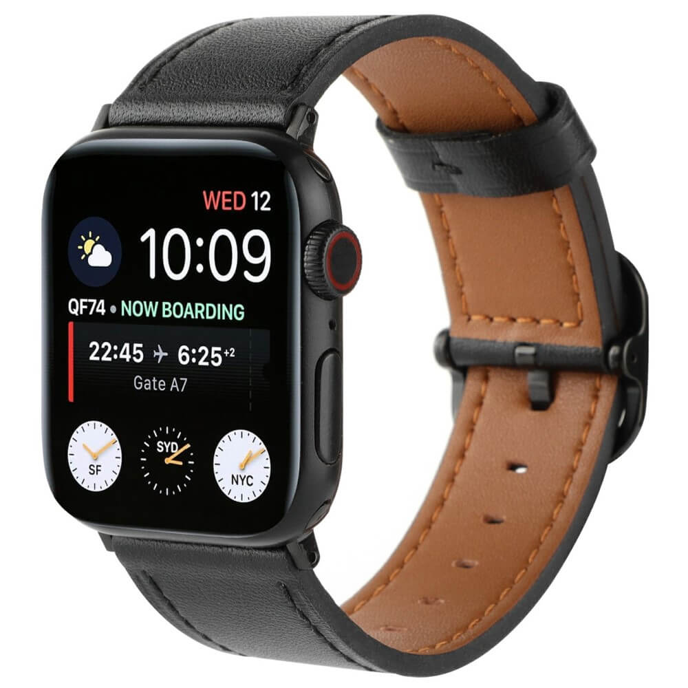 Apple Watch 44/45/46/49mm - Ersatzband Armband Leder