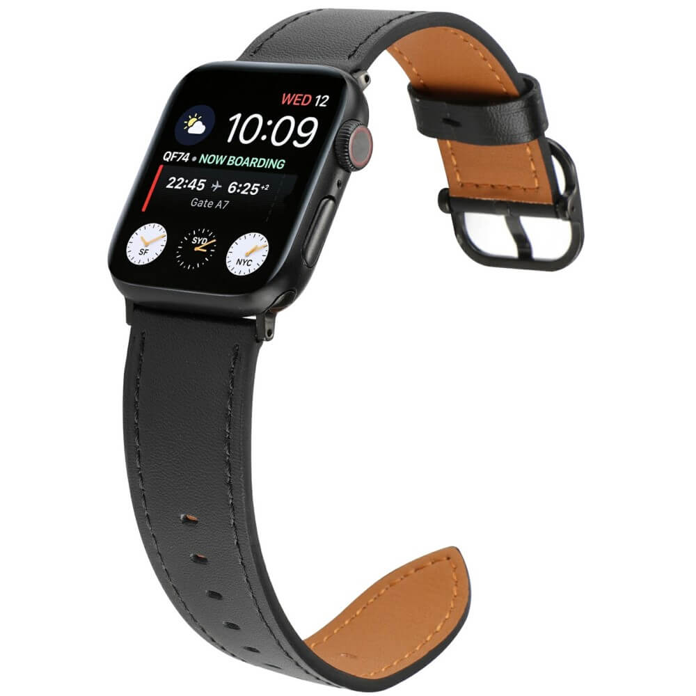 Apple Watch 44/45/46/49mm - Ersatzband Armband Leder
