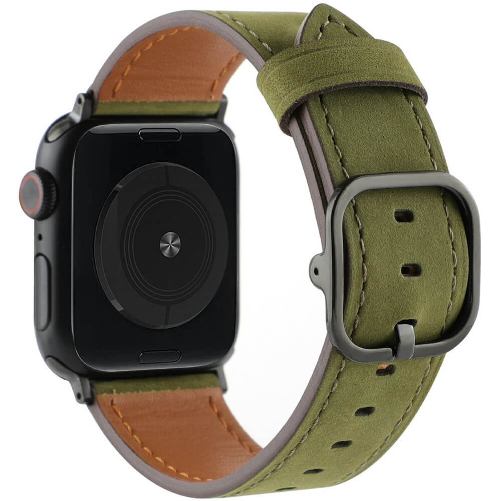 Apple Watch 44/45/46/49mm - Ersatzband Armband Leder