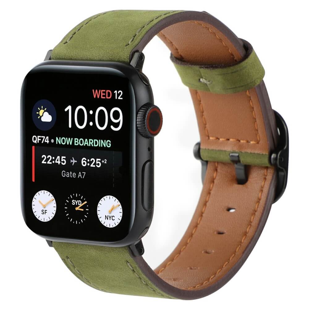 Apple Watch 44/45/46/49mm - Ersatzband Armband Leder