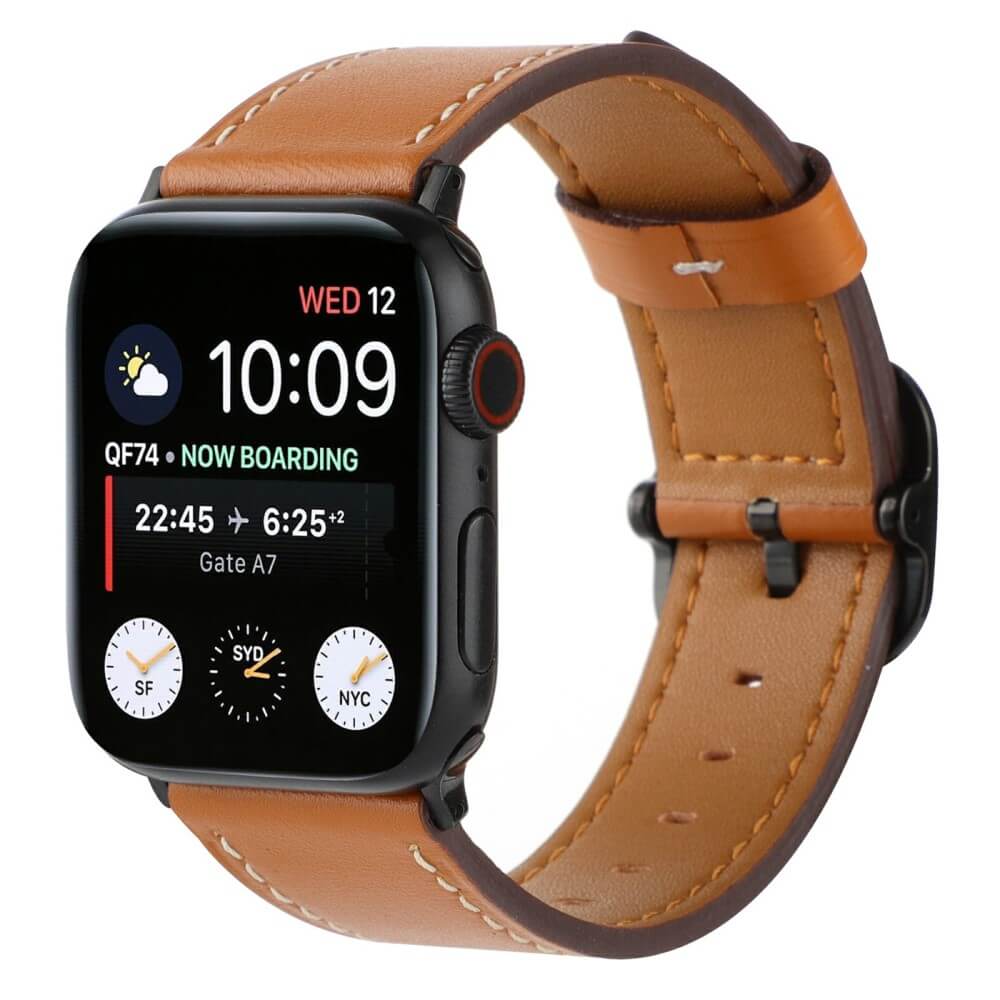 Apple Watch 44/45/46/49mm - Ersatzband Armband Leder