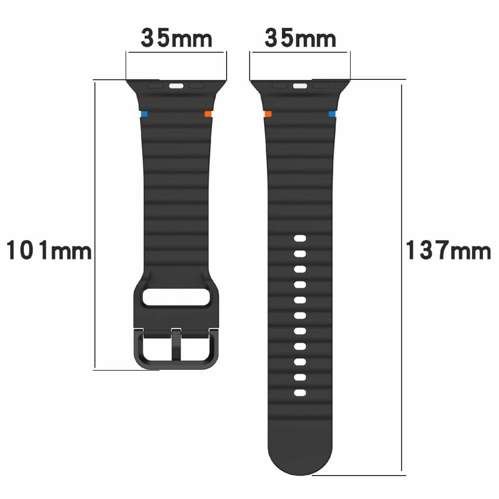 Apple Watch 44/45/46/49 - Silicone Sport Band Replacement Strap