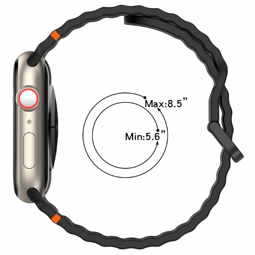 Apple Watch 42/41/40mm - Silikon Sportarmband Ersatzband