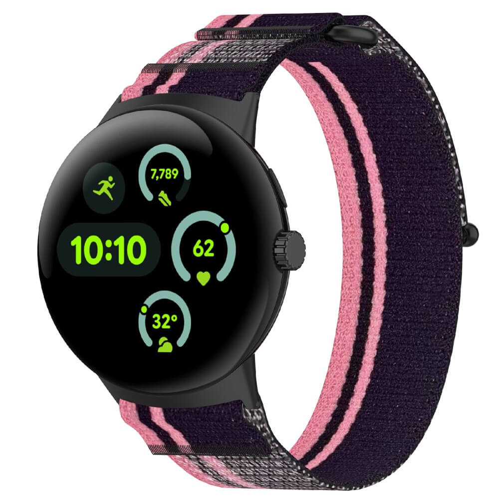 Google Pixel Watch 3 - 45mm - Cinturino nylon flessibile con velcro