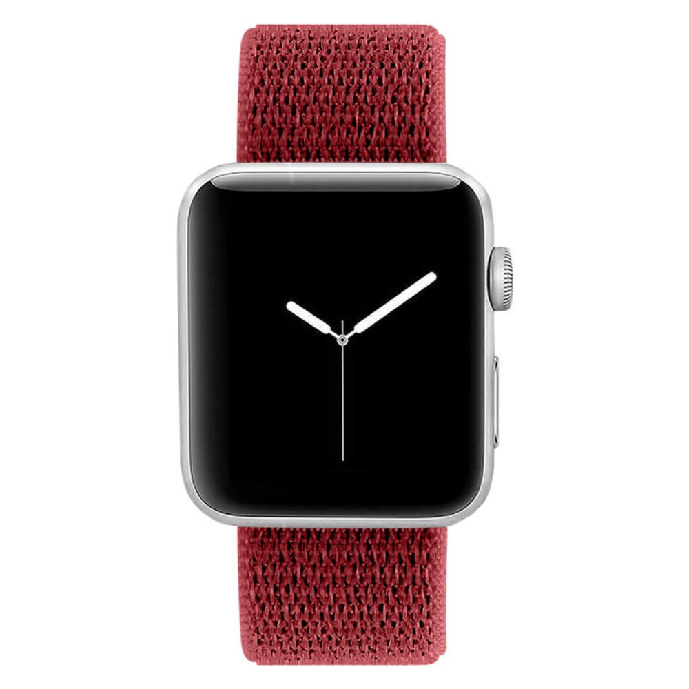 Apple Watch 44/45/46/49mm - Braided Nylon Fabric Strap with Velcro