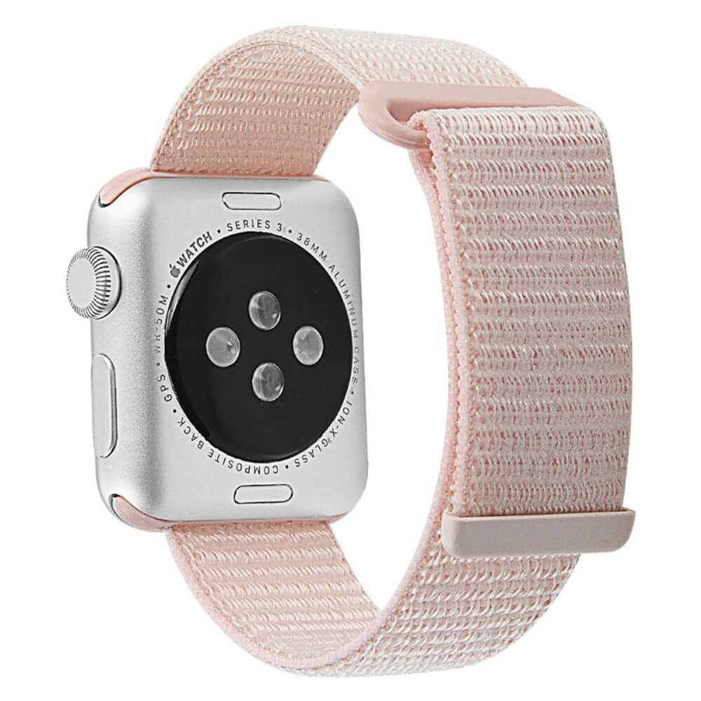 Apple Watch 44/45/46/49mm - Braided Nylon Fabric Strap with Velcro