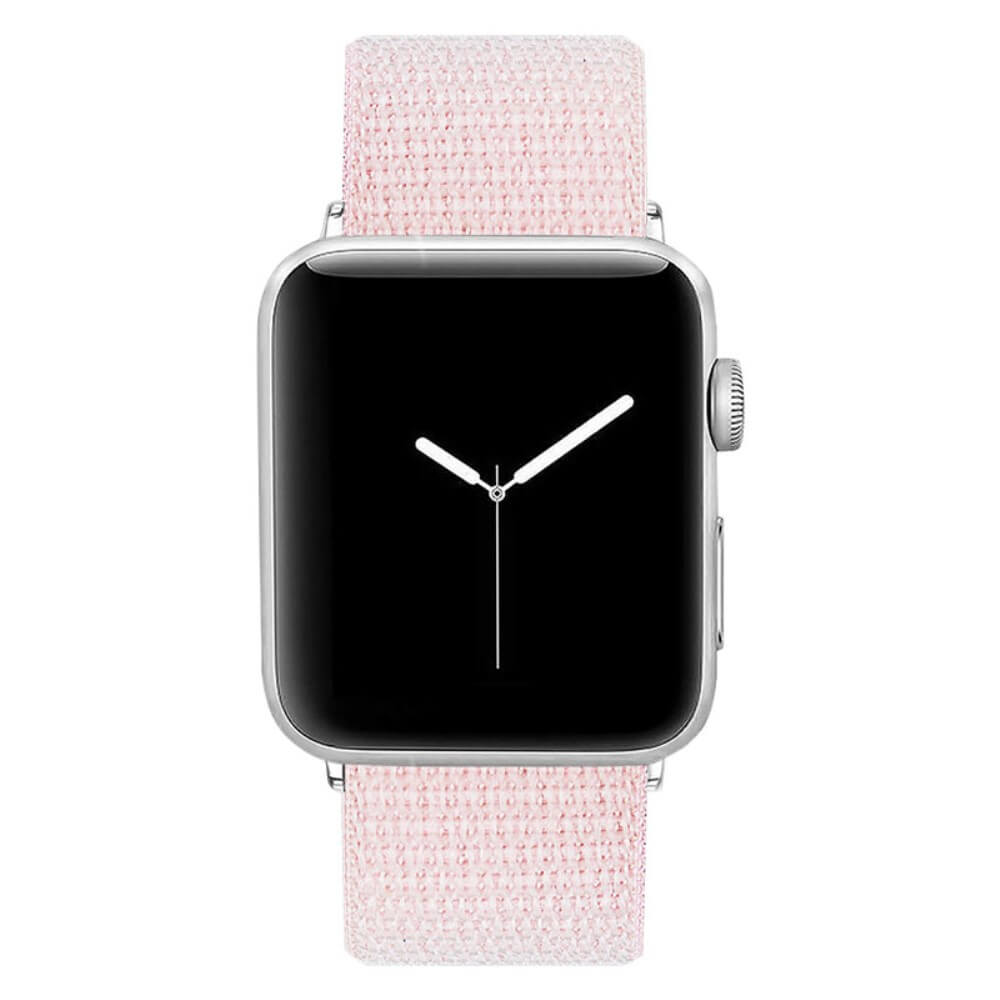 Apple Watch 44/45/46/49mm - Braided Nylon Fabric Strap with Velcro