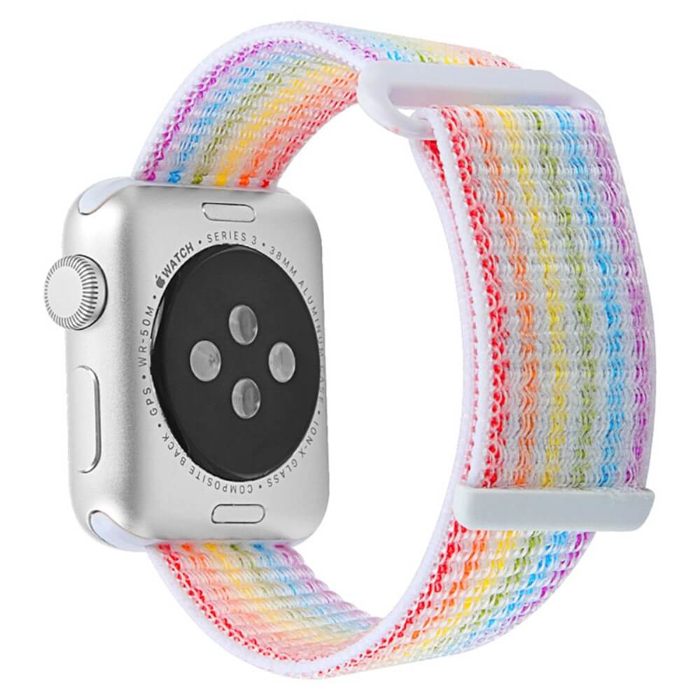 Apple Watch 44/45/46/49mm - Braided Nylon Fabric Strap with Velcro