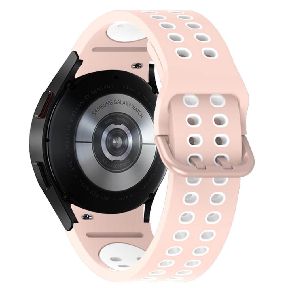 Galaxy Watch 5 - Braccialetto sportivo perforato bianco