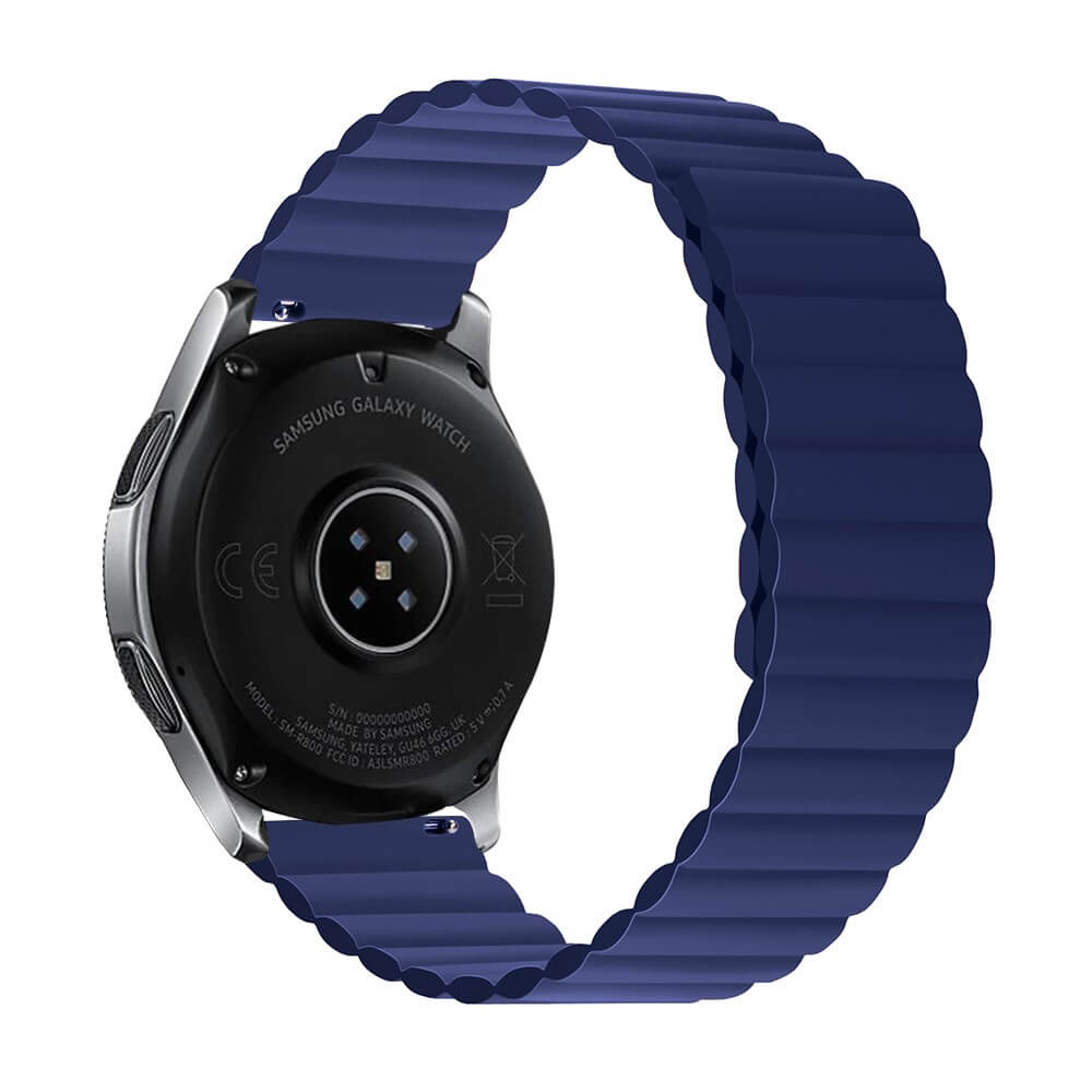 Galaxy Watch 5 - Bracciale con anello magnetico blu scuro