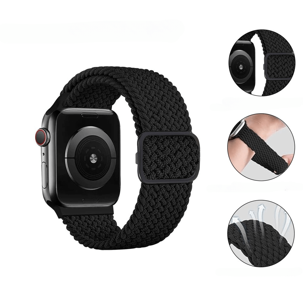 Apple Watch  44/45/46/49mm - Cinturino di ricambio nylon intrecciato