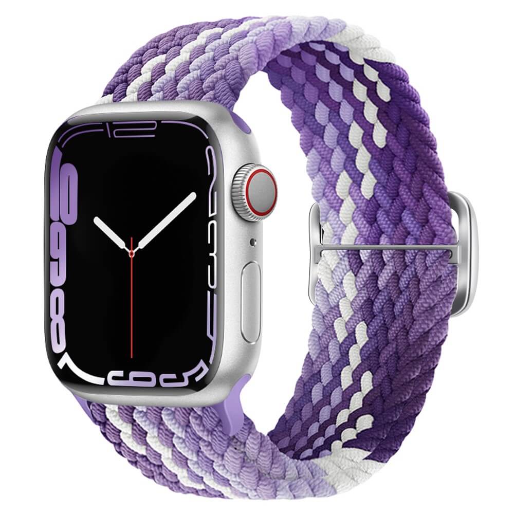 Apple Watch 42/41/40mm - Nylon Stoff Ersatzarmband geflochten