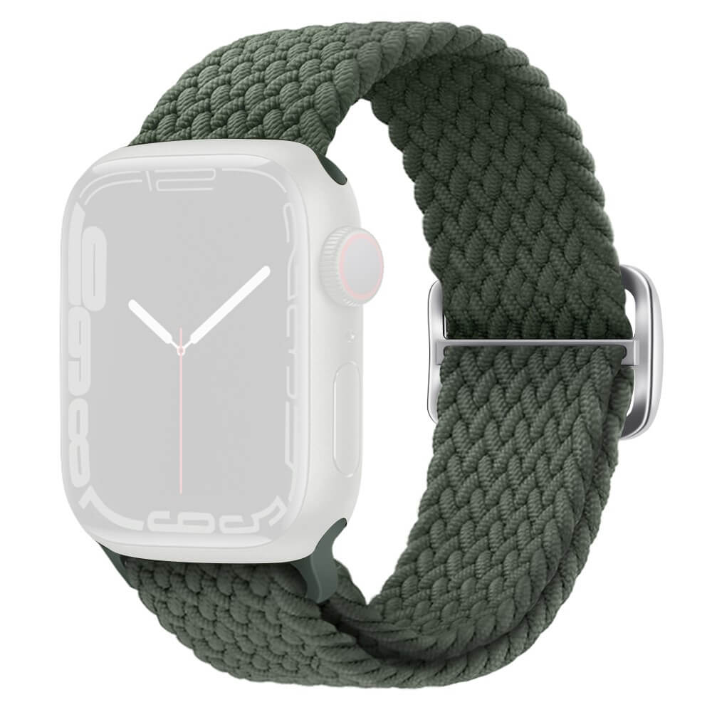 Apple Watch 42/41/40mm - Nylon Stoff Ersatzarmband geflochten