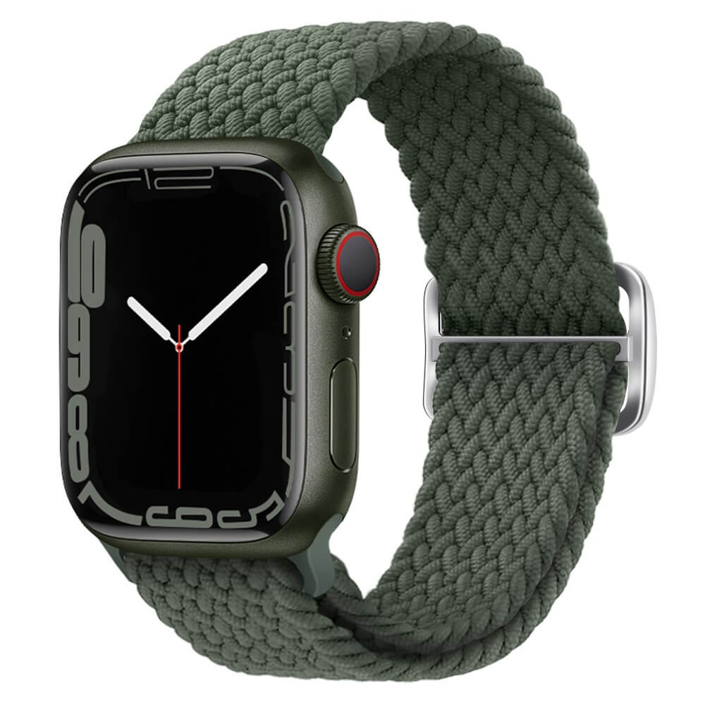 Apple Watch 42/41/40mm - Nylon Stoff Ersatzarmband geflochten