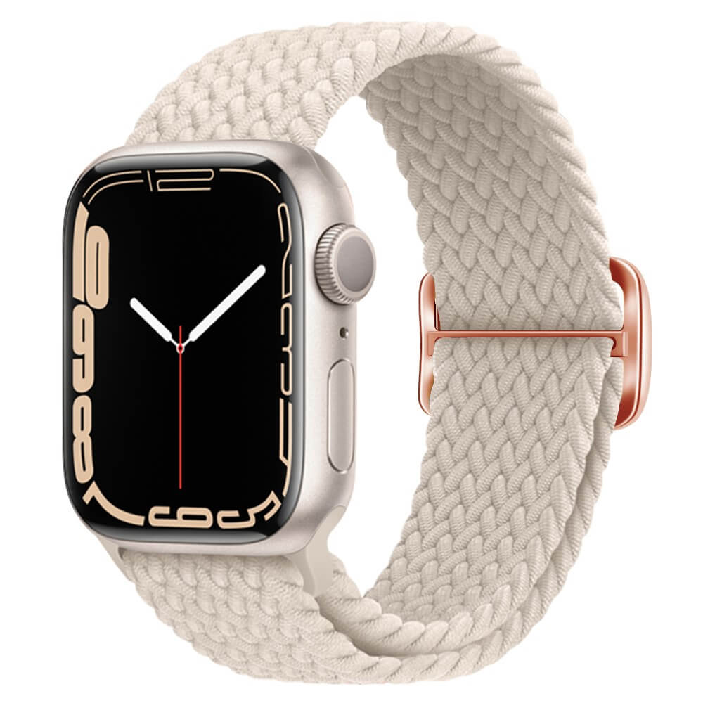 Apple Watch 42/41/40mm - Nylon Stoff Ersatzarmband geflochten