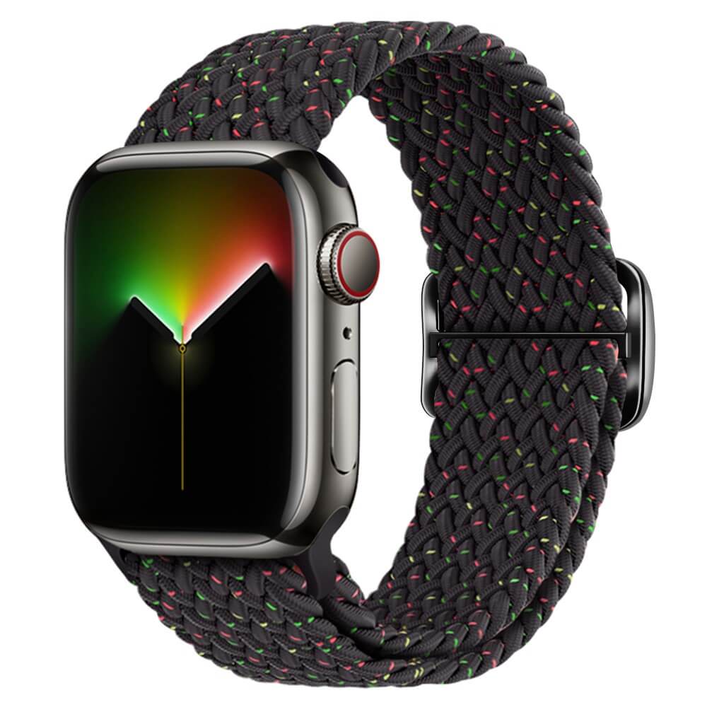 Apple Watch 42/41/40mm - Nylon Stoff Ersatzarmband geflochten