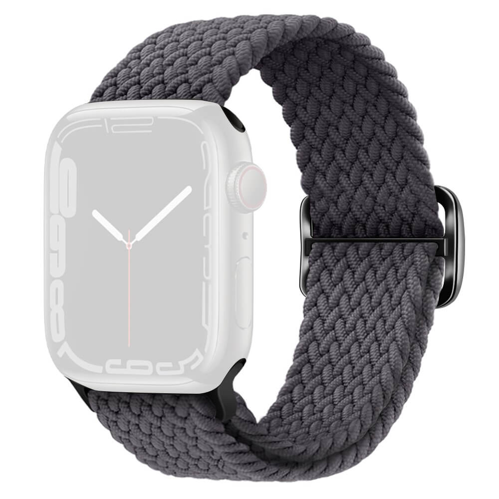 Apple Watch 42/41/40mm - Nylon Stoff Ersatzarmband geflochten
