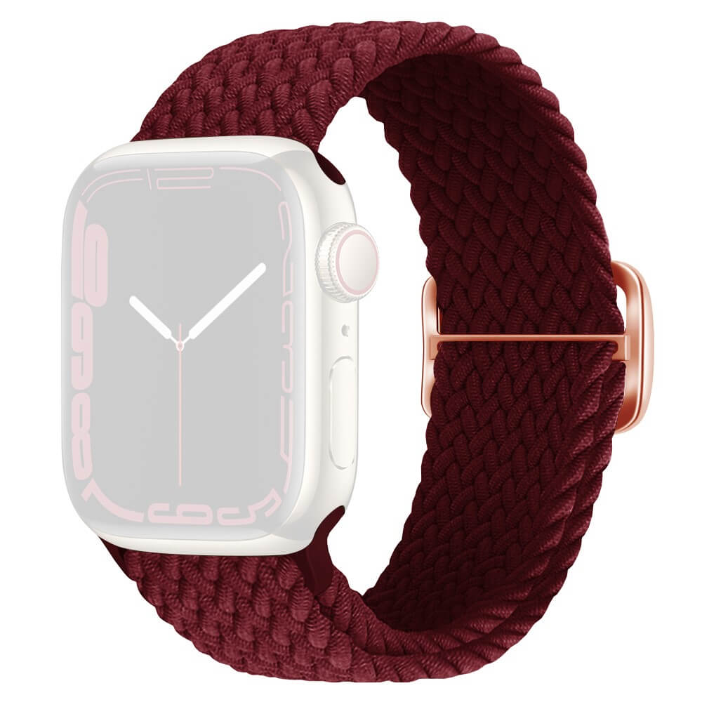 Apple Watch 42/41/40mm - Nylon Stoff Ersatzarmband geflochten