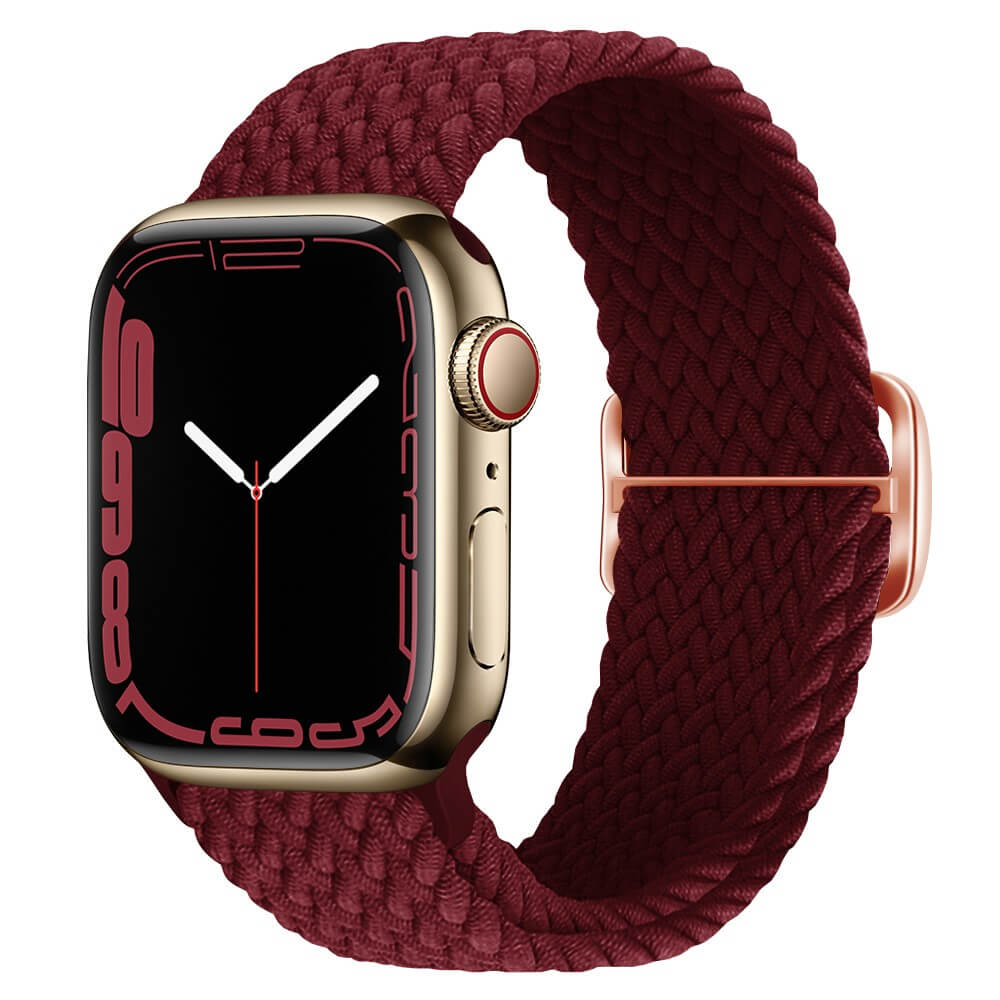 Apple Watch 42/41/40mm - Nylon Stoff Ersatzarmband geflochten